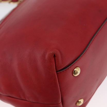 Salvatore Ferragamo Vala tote Leather, RED, LEATHER, Tote bag