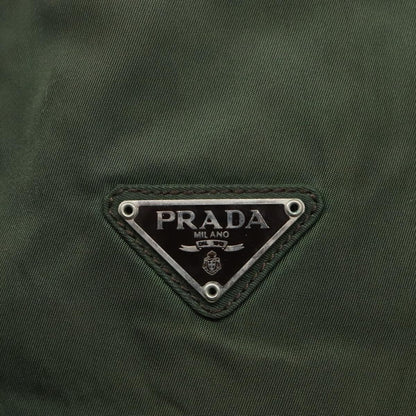 Prada Vintage Chain Tote Tessuto, GREEN, NYLON, Tote bag