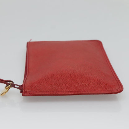 Chanel Vintage Backpack Caviar, RED, LEATHER, Backpack