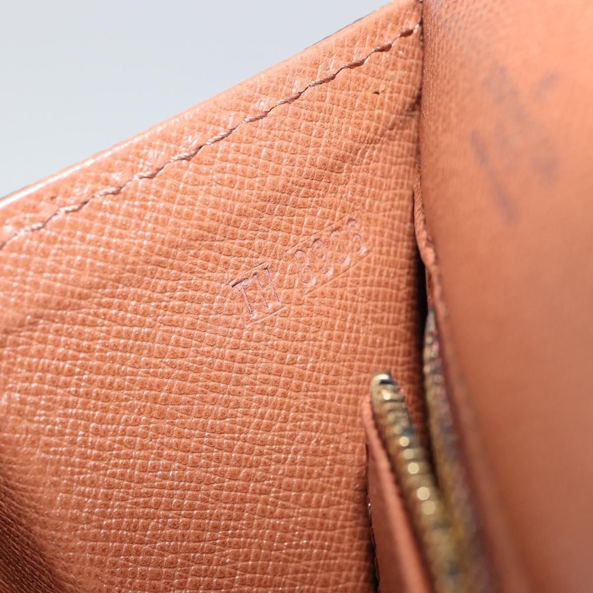 Louis Vuitton Dame Pochette Monogram Canvas, BROWN, CANVAS, Clutche & pouche