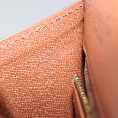 Louis Vuitton Dame Pochette Monogram Canvas, BROWN, CANVAS, Clutche & pouche