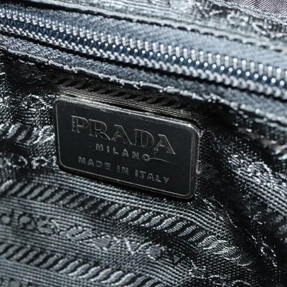 Prada Front Pocket Backpack Tessuto, BLACK, NYLON, Backpack