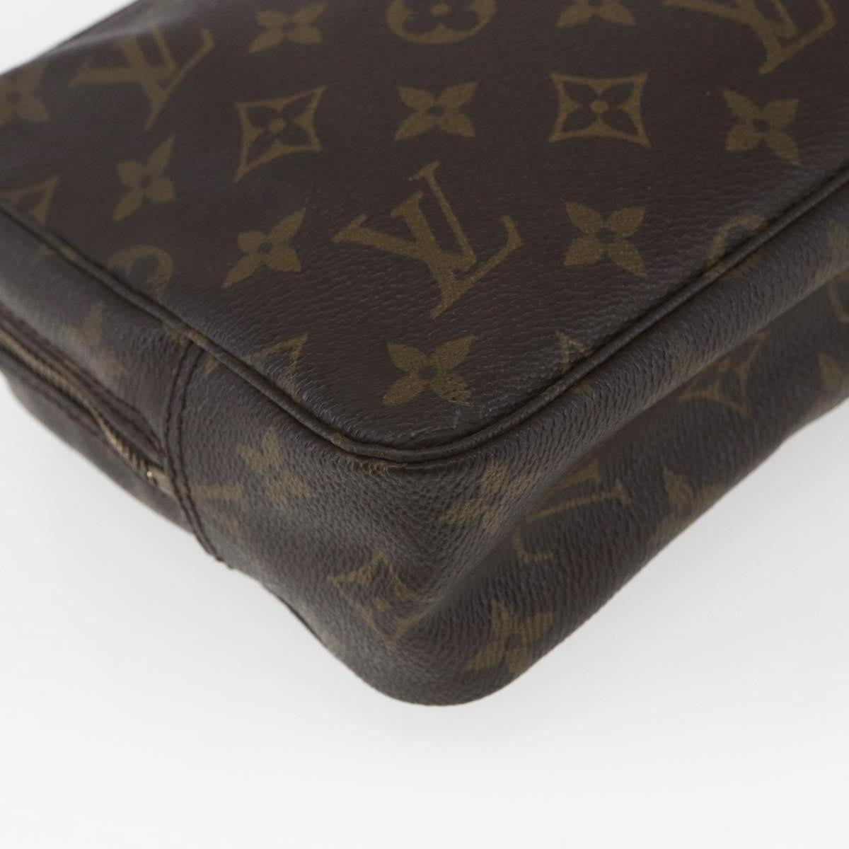 Louis Vuitton Trousse Toilette Monogram Canvas, BROWN, CANVAS, Clutche & pouche