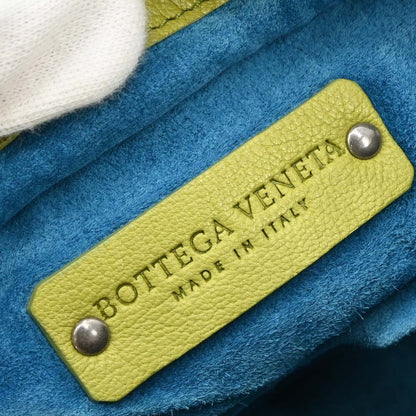 Bottega Veneta Intrecciato Shoulder bag Leather, GREEN, LEATHER, Shoulder bag