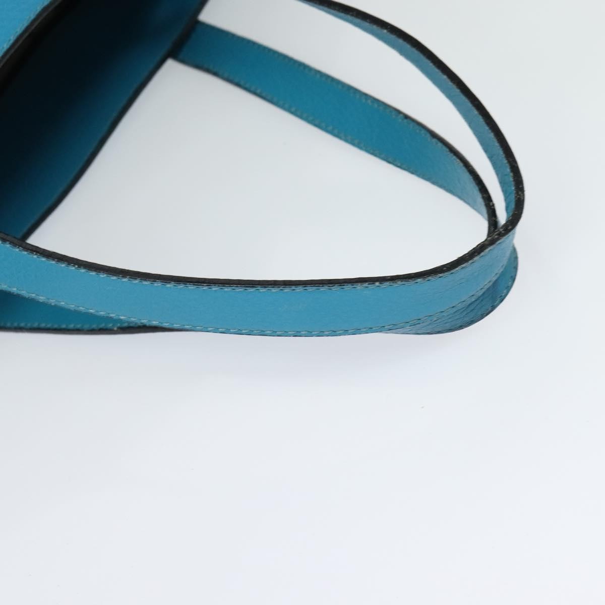 Burberry Vintage tote bag Leather, BLUE, LEATHER, Tote bag
