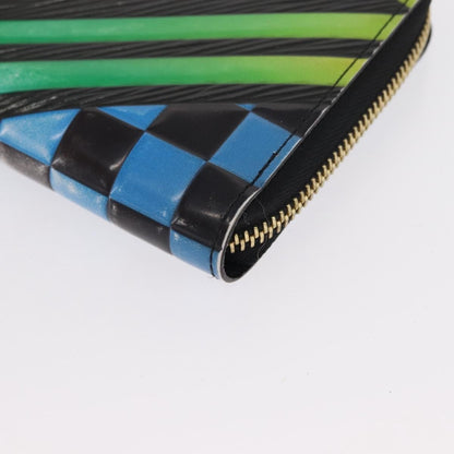 Louis Vuitton Zippy Wallet NM Epi Race édition limitée, Blue, Leather, Wallet