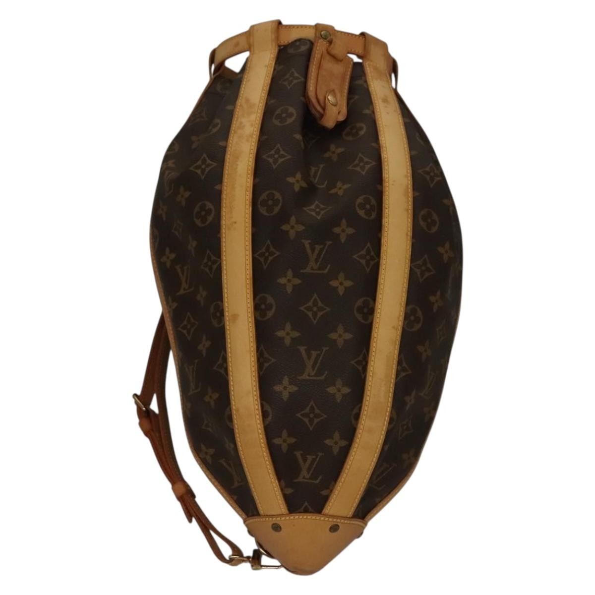 Louis Vuitton Romeo Gigli Handbag Monogram Canvas, BROWN, CANVAS, Shoulder bag
