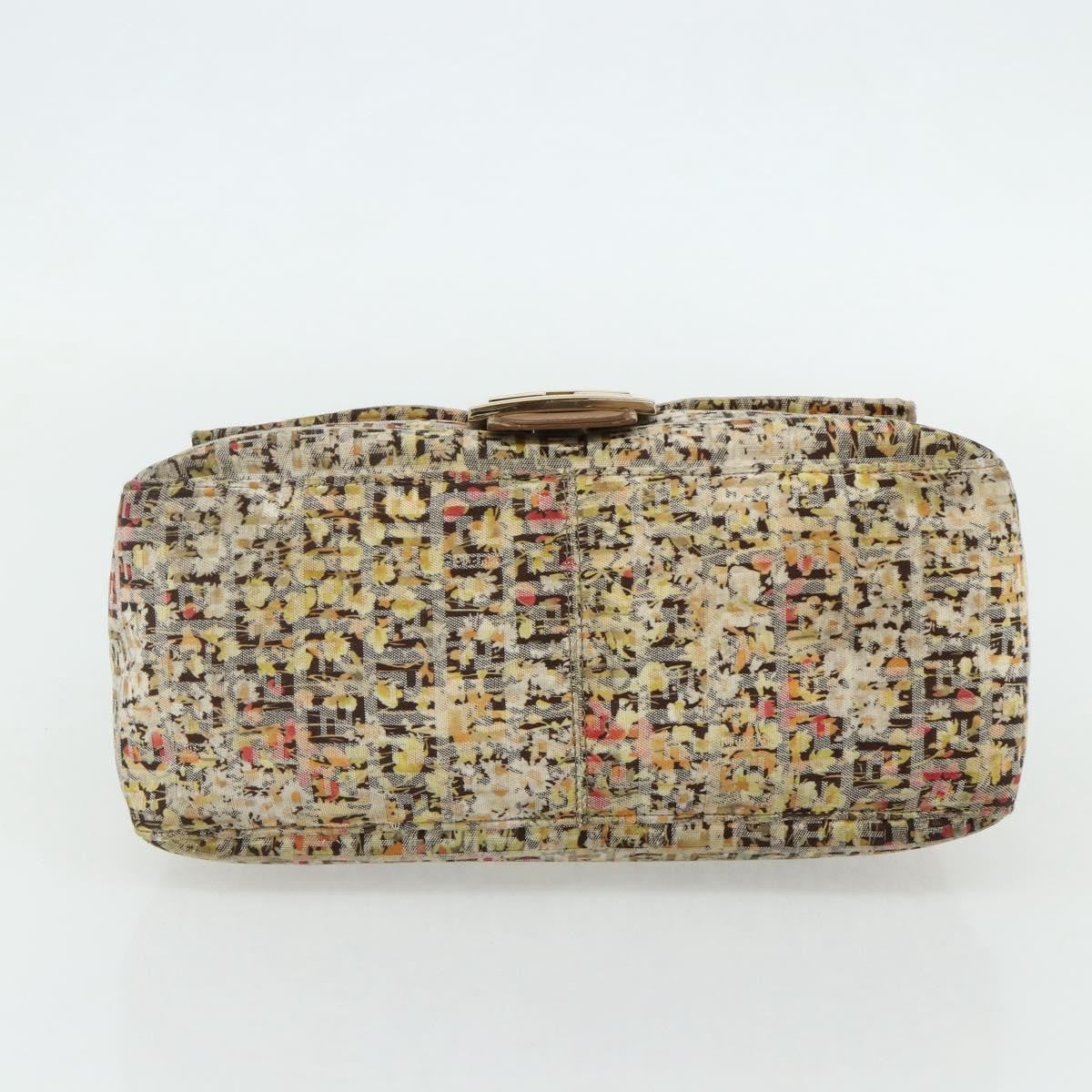Fendi Mamma Baguette Zucca canvas, Beige, Canvas, Shoulder Bag