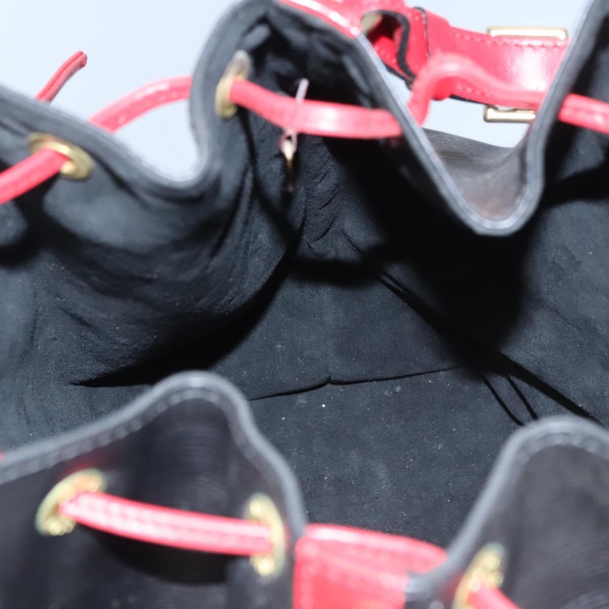 Louis Vuitton Noe Handbag Epi Leather, BLACK, LEATHER, Handbag