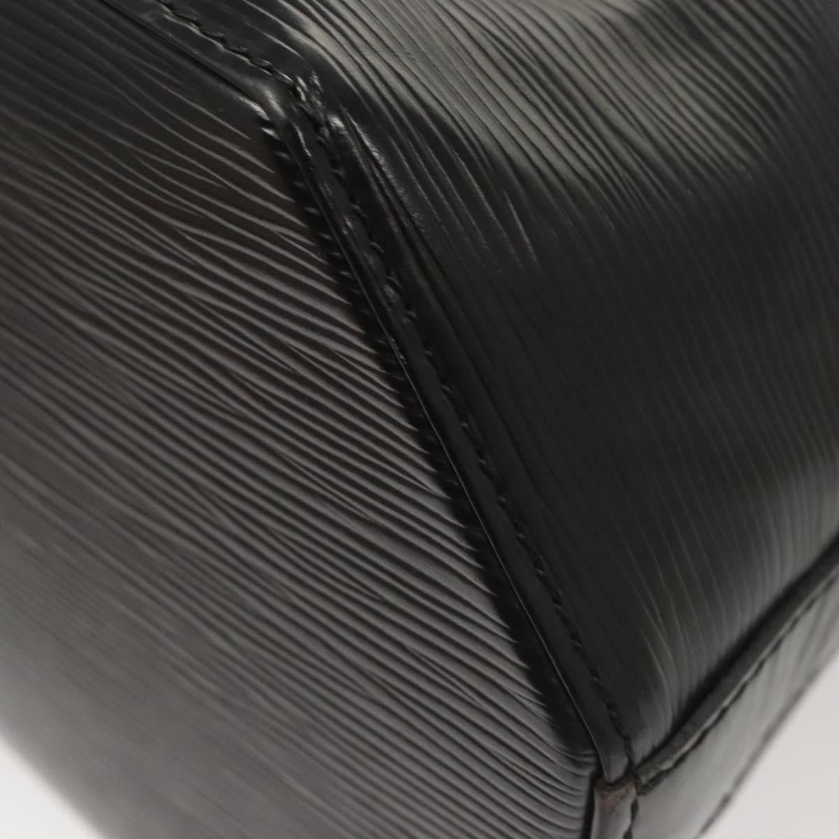 Louis Vuitton Vintage Sac d'Epaule Handbag Epi Leather, BLACK, LEATHER, Handbag