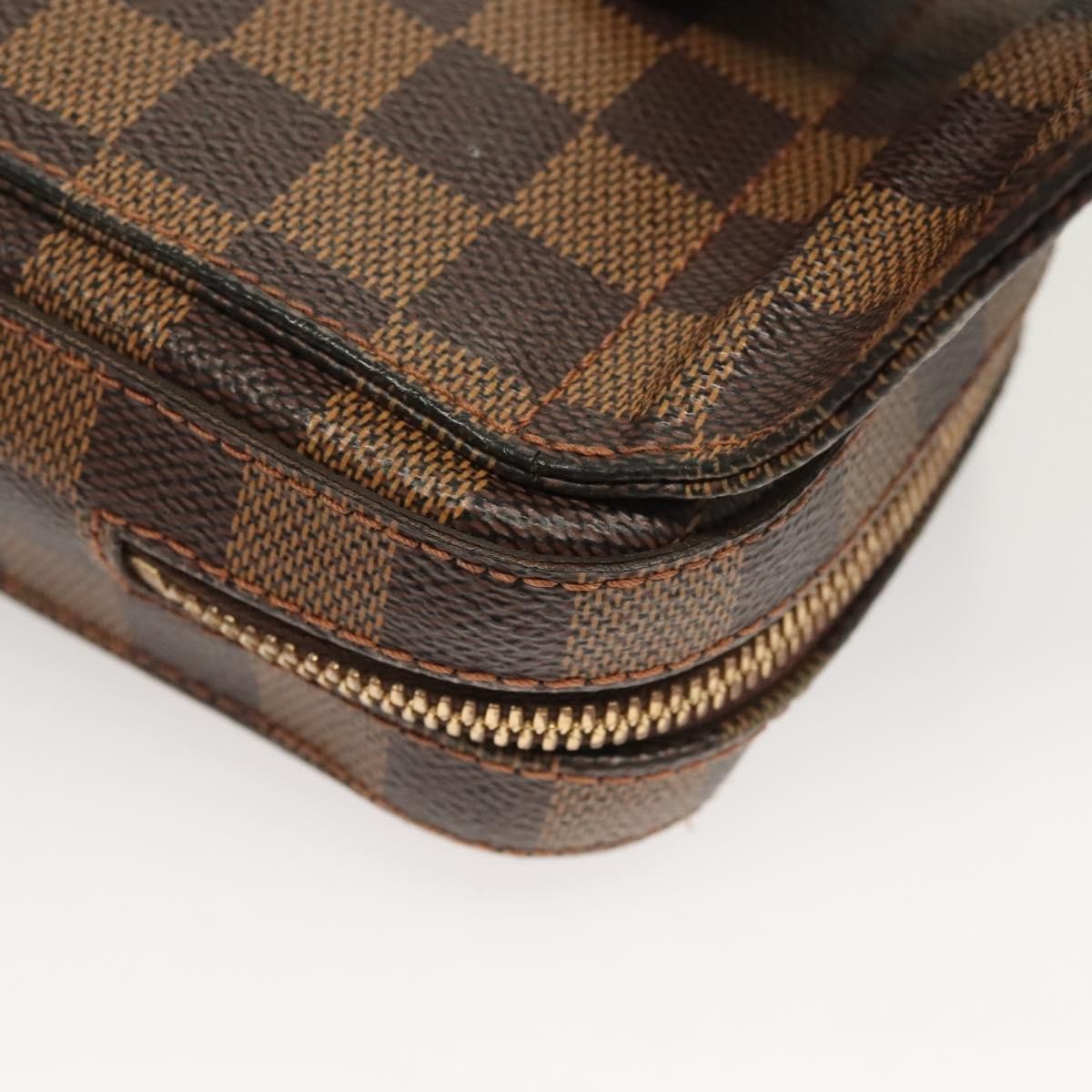 Louis Vuitton Geronimos Waist Bag Damier, BROWN, CANVAS, Shoulder bag