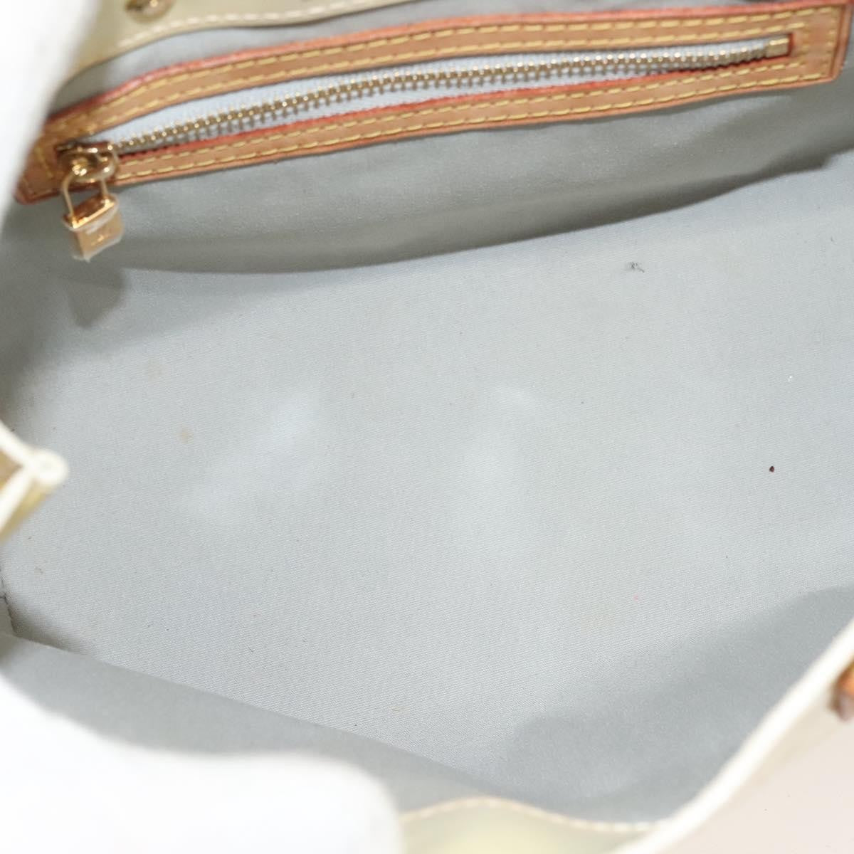 Louis Vuitton Reade Handbag Monogram Vernis, BEIGE, PATENT_LEATHER, Handbag