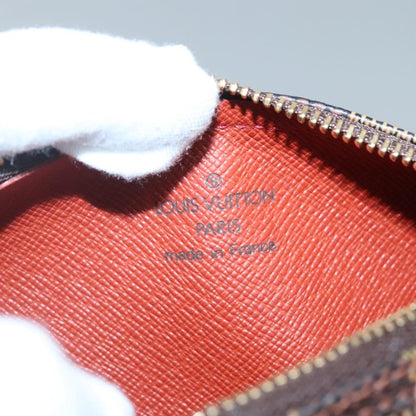 Louis Vuitton Papillon Pochette Damier, BROWN, CANVAS, Handbag