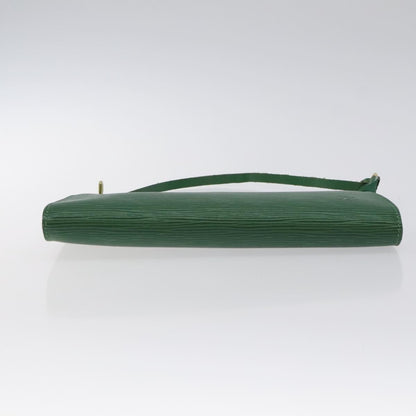 Louis Vuitton Petite Noe Handbag Monogram Canvas, GREEN, LEATHER, Clutche & pouche