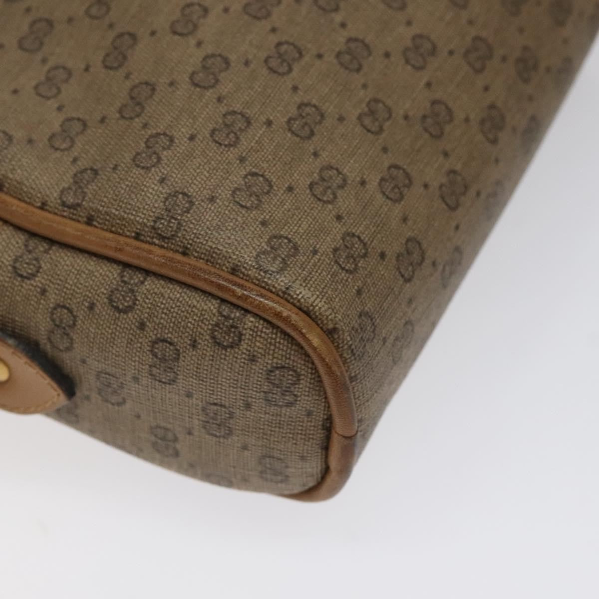 Gucci Micro GG supreme shoulder bag GG canvas, BEIGE, PVC, Shoulder bag