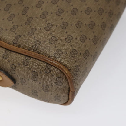 Gucci Micro GG supreme shoulder bag GG canvas, BEIGE, PVC, Shoulder bag