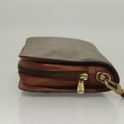 Louis Vuitton Pochette Orsay Monogram Canvas, BROWN, CANVAS, Clutche & pouche