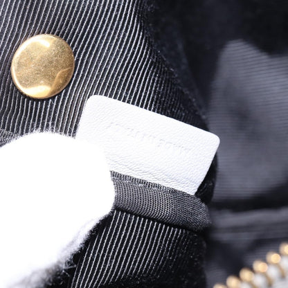 Celine Trio Crossbody Bag Leather, GRAY, LEATHER, Crossbody bag