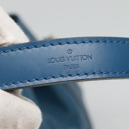 Louis Vuitton Petit Noe Handbag Epi Leather, BLUE, LEATHER, Handbag
