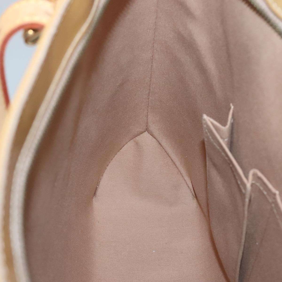 Louis Vuitton Brentwood Handbag Monogram Vernis, BROWN, PATENT_LEATHER, Shoulder bag