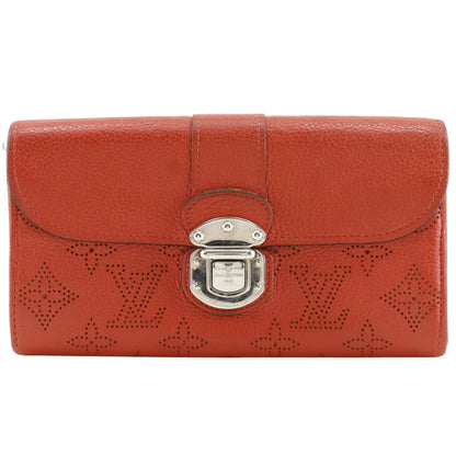 Louis Vuitton Iris Wallet Mahina Leather, Red, Leather, Wallet