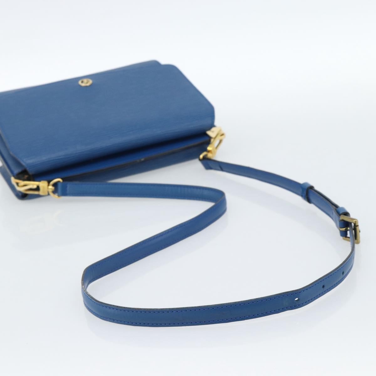 Louis Vuitton Grenelle Shoulder Bag Epi Leather, Blue, Leather, Shoulder Bag