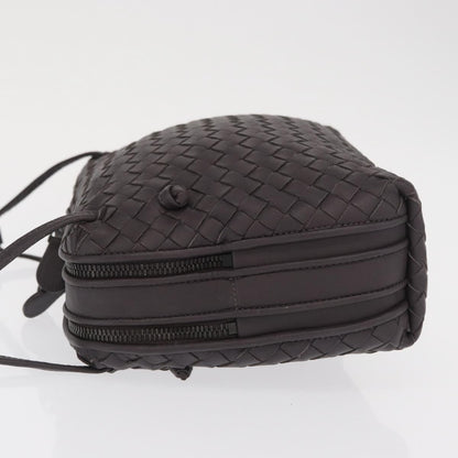 Bottega Veneta Nodini Crossbody Bag Intrecciato Nappa, BROWN, LEATHER, Shoulder bag