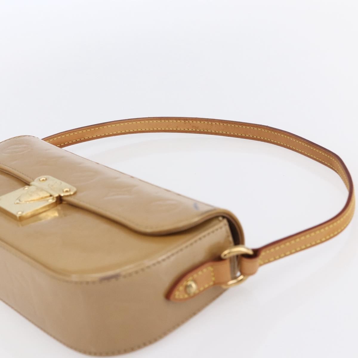 Louis Vuitton Malibu Street Handbag Monogram Vernis, BROWN, PATENT_LEATHER, Shoulder bag