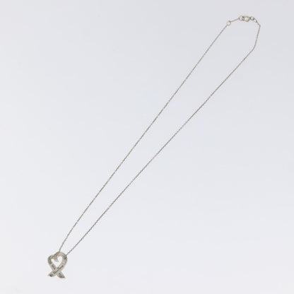 Tiffany & Co. Paloma Picasso Loving Heart Pendant Necklace Silver 925, SILVER, SILVER, Necklace