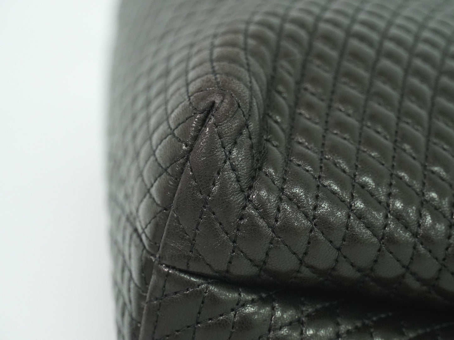 Bally Vintage Handbag Leather, BLACK, LEATHER, Handbag