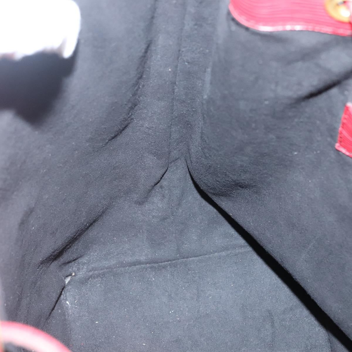 Louis Vuitton Noe Handbag Epi Leather, RED, LEATHER, Handbag