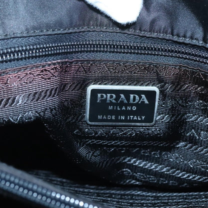 Prada Vintage Shoulder Bag Tessuto, Khaki, Nylon, Shoulder Bag