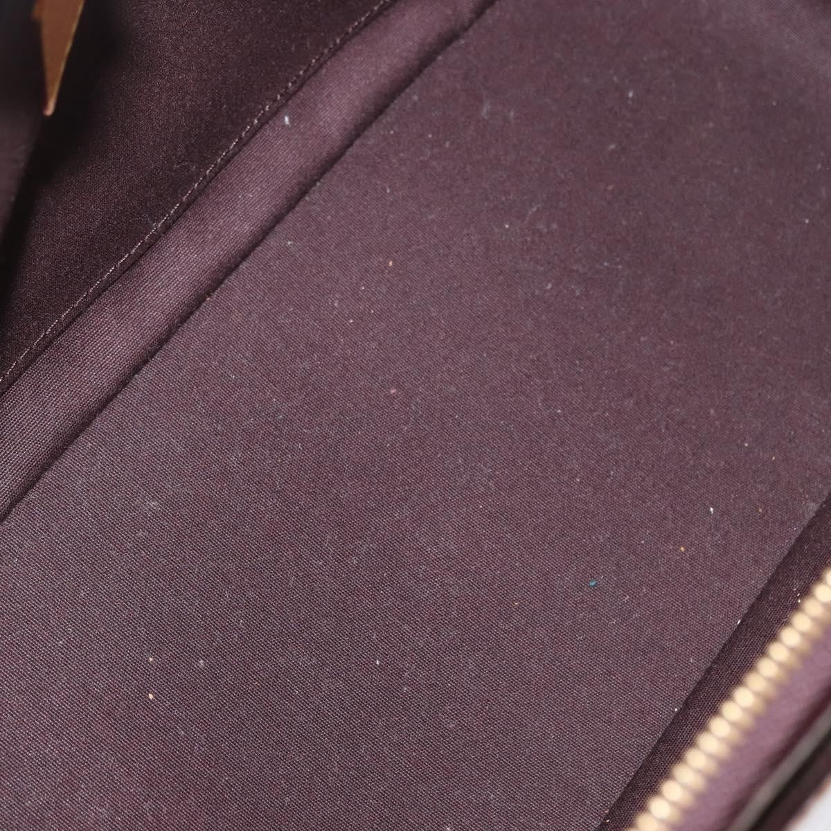 Louis Vuitton Rosewood Avenue Handbag Monogram Vernis, BURGUNDY, PATENT_LEATHER, Handbag