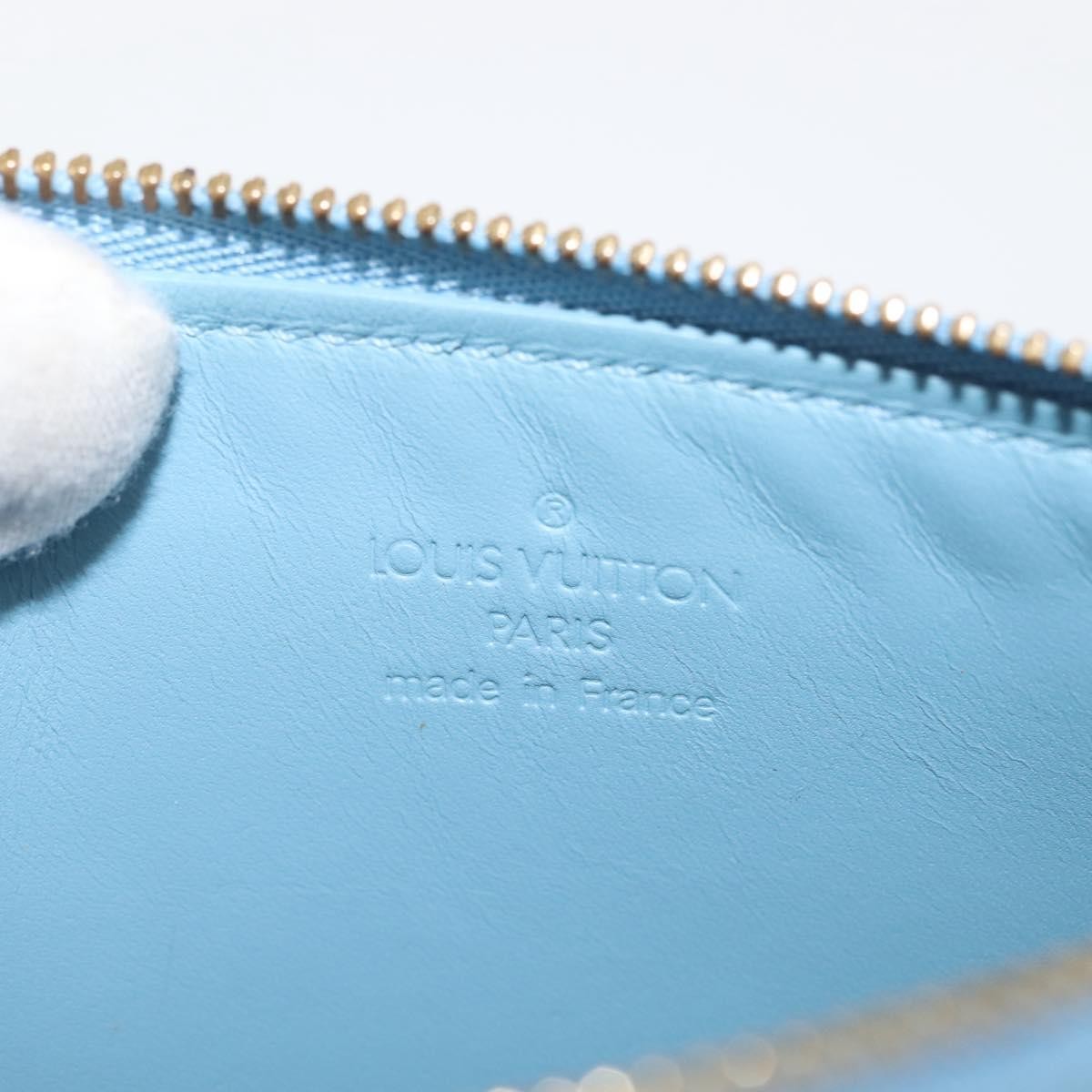Louis Vuitton Lexington Pochette Monogram Vernis, BLUE, PATENT_LEATHER, Clutche & pouche