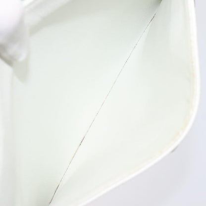 Chanel Vintage CC Lock Tote Caviar, WHITE, LEATHER, Shoulder bag