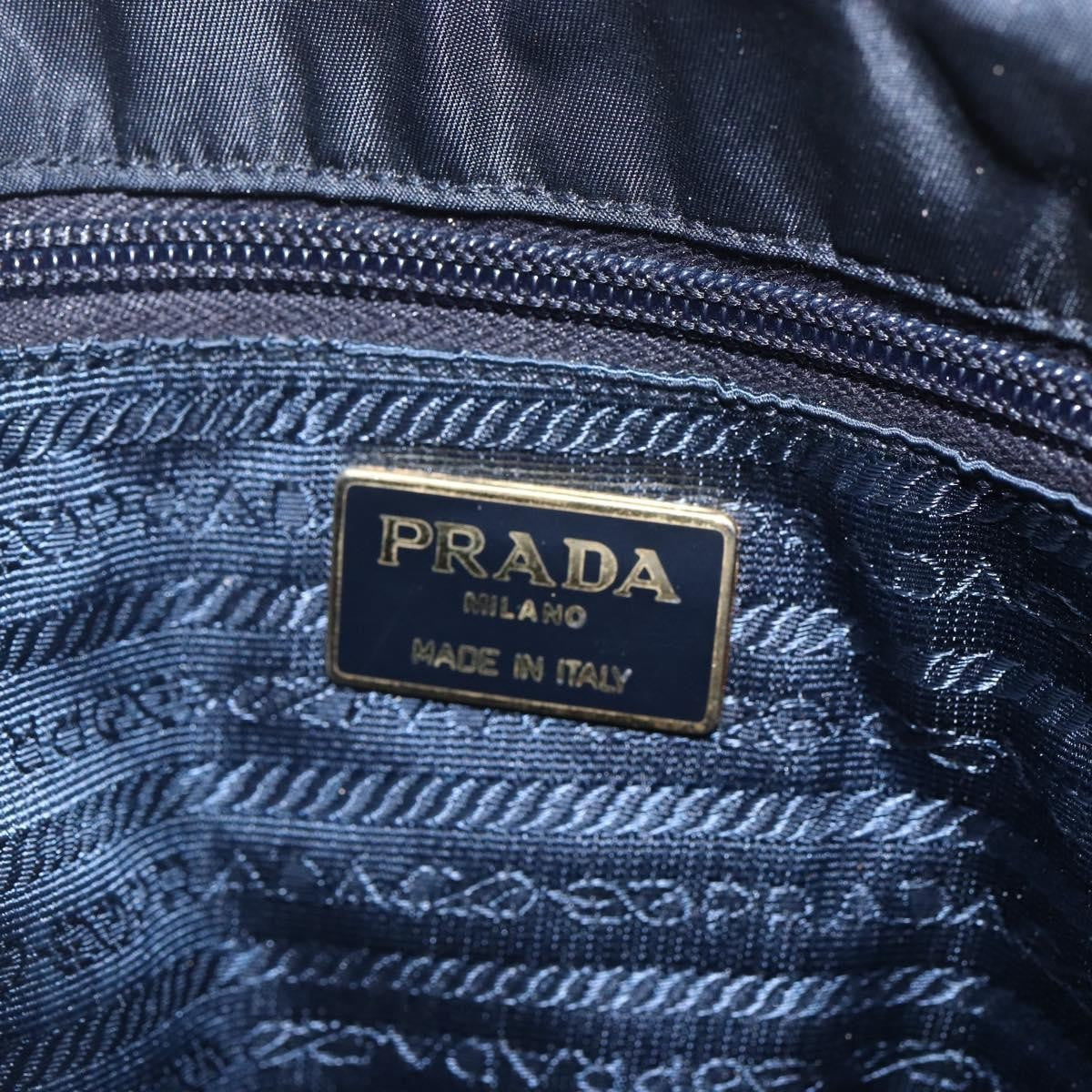 Prada Vintage Shoulder Bag Tessuto, BLACK, NYLON, Shoulder bag