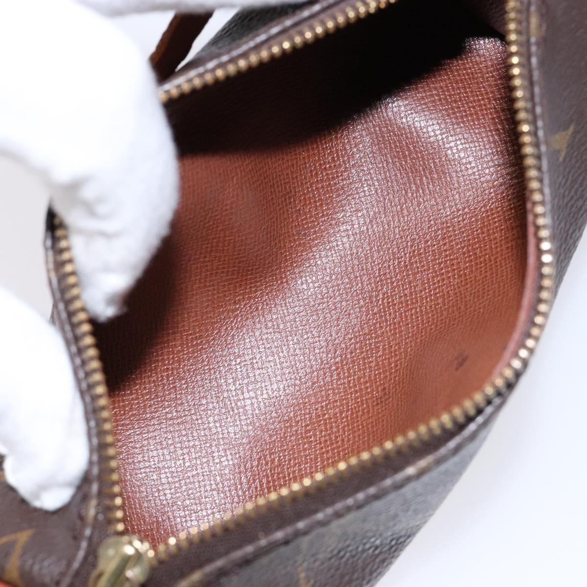 Louis Vuitton Papillon Pochette Monogram Canvas, BROWN, CANVAS, Handbag