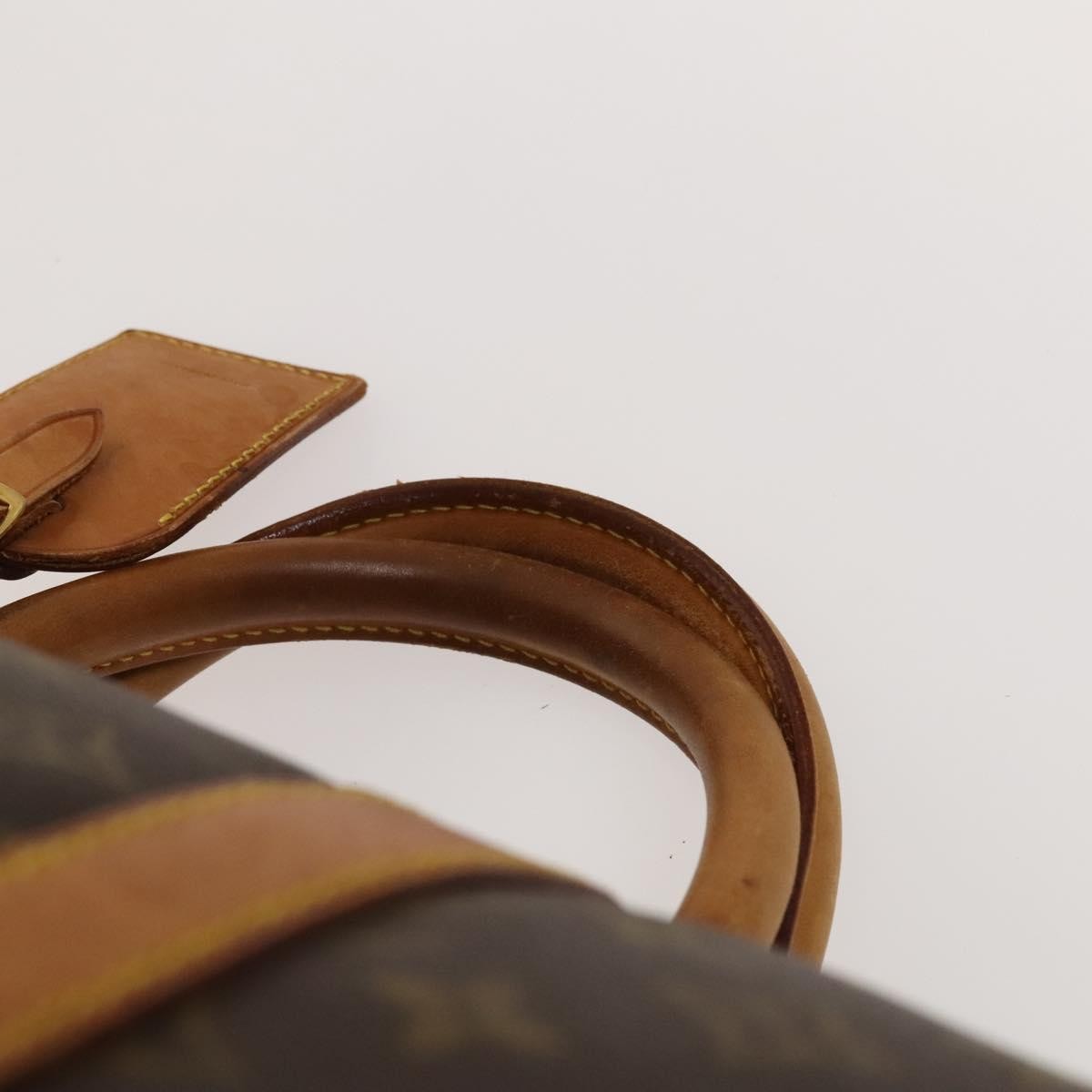 Louis Vuitton Keepall Bag Monogram Canvas, BROWN, CANVAS, Travel bag