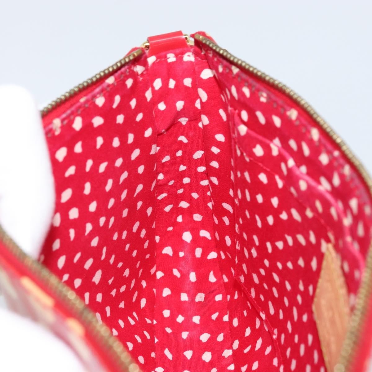 Louis Vuitton Pochette Accessoires NM Kusama Infinity Dots Monogram Vernis, RED, PATENT_LEATHER, Clutche & pouche