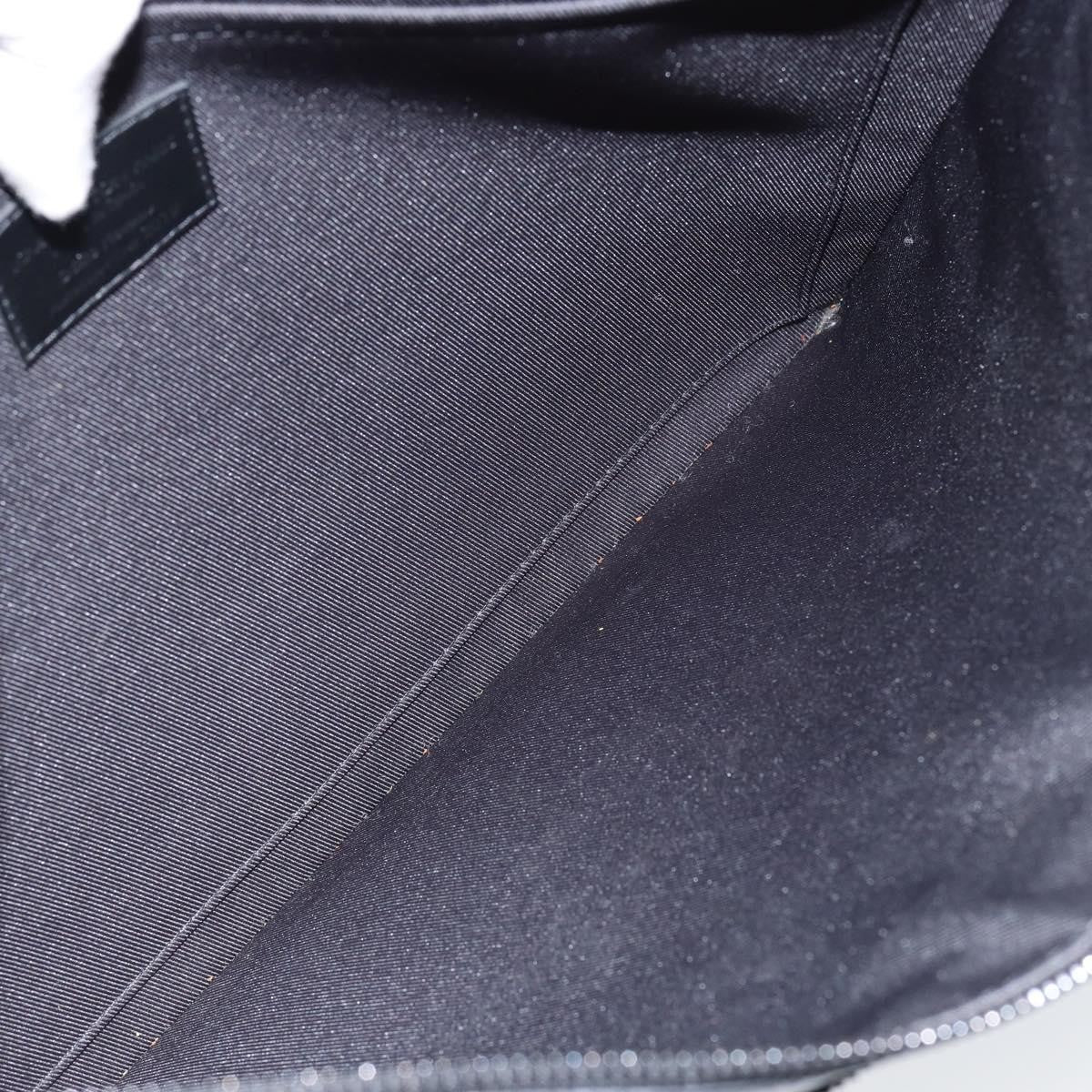 Louis Vuitton Pochette A4 Rainbow Taiga Leather, BLACK, LEATHER, Clutche & pouche