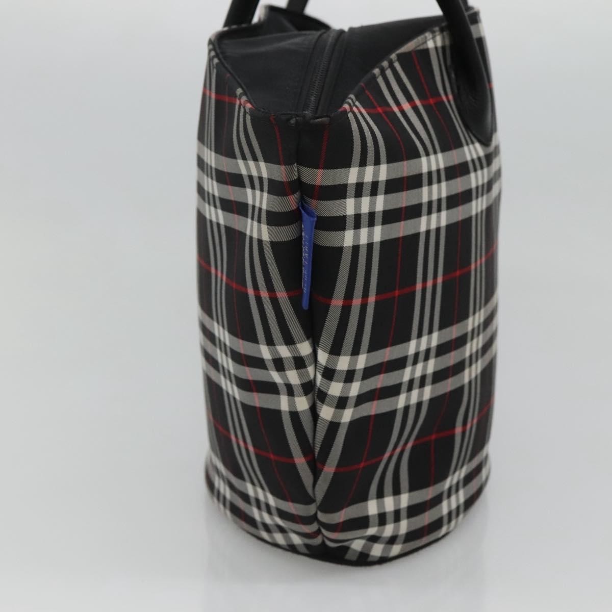 Burberry Nova Check Tote Nylon, BLACK, NYLON, Tote bag