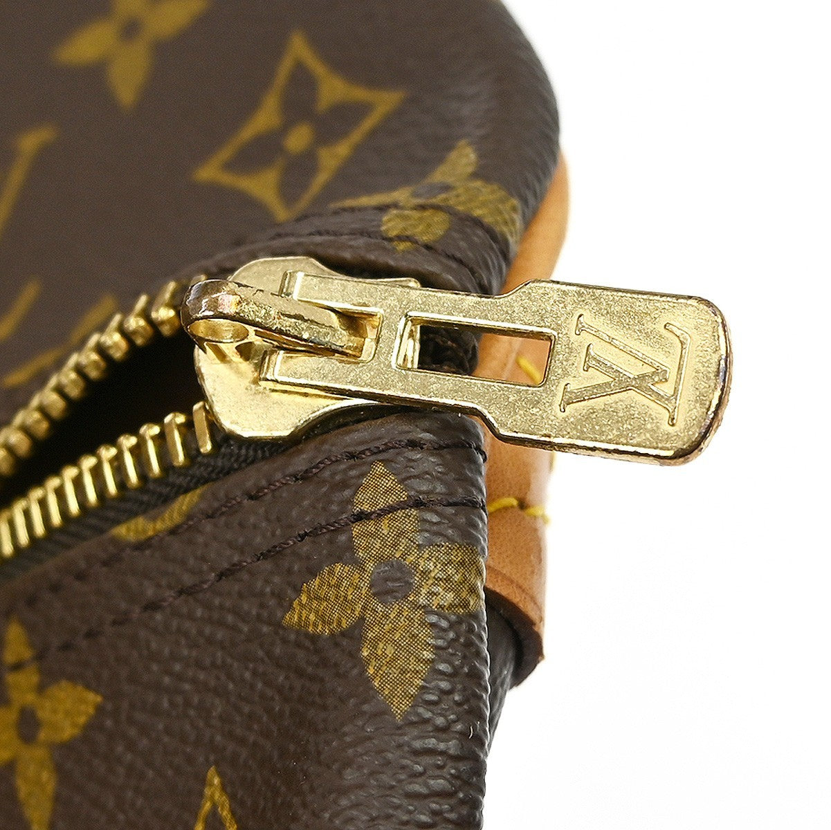 Louis Vuitton Keepall Bag Monogram Canvas, BROWN, CANVAS, Travel bag