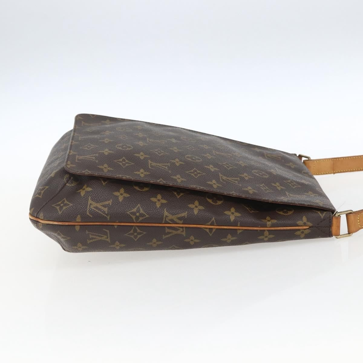 Louis Vuitton Musette Salsa Handbag Monogram Canvas, BROWN, CANVAS, Shoulder bag