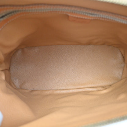 Celine Vintage Macadam Shoulder Bag Canvas, BROWN, CANVAS, Shoulder bag