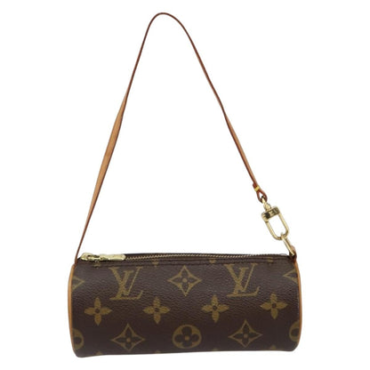 Louis Vuitton Papillon Pochette Monogram Canvas, BROWN, CANVAS, Handbag