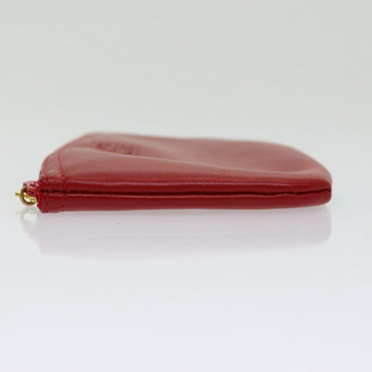 Givenchy 4G pouch Leather, RED, LEATHER, Clutche & pouche