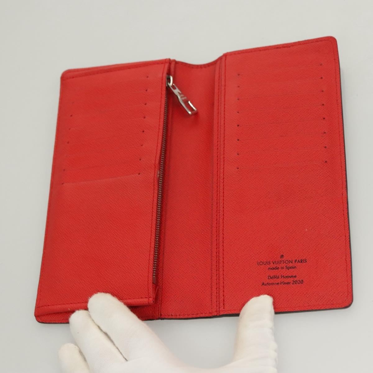 Louis Vuitton Porte Feuille Brother Patchwork, BLUE, CANVAS, Wallets