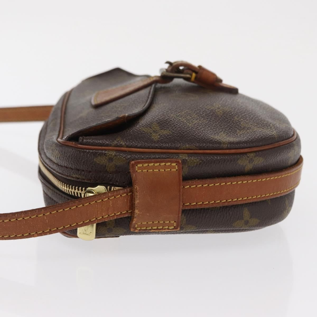 Louis Vuitton Jeune Fille Handbag Monogram Canvas, BROWN, CANVAS, Shoulder bag