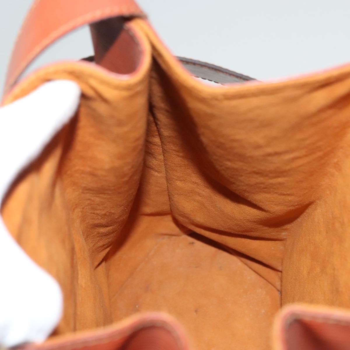 Louis Vuitton Vintage Sac d'Epaule Handbag Epi Leather, BROWN, LEATHER, Handbag