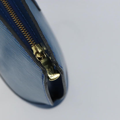 Louis Vuitton Saint Jacques Handbag Epi Leather, BLUE, LEATHER, Shoulder bag